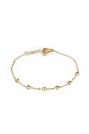 دستبند جواهر طلائی زنانه زیرکن Daniel Klein - کد 897416788
