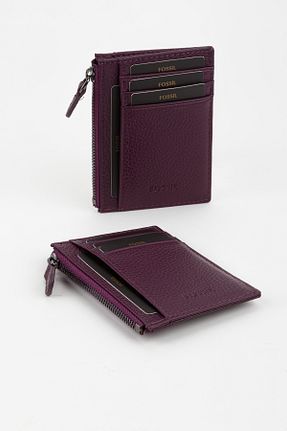 کیف پورتفوی و کلاچ رنگی زنانه چرم خالص Fossil - کد 896090410