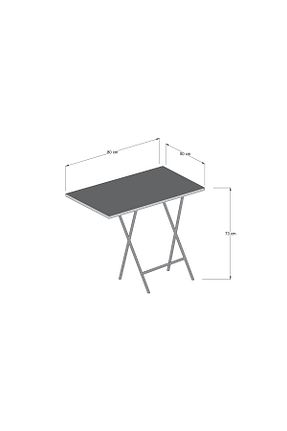 میز آشپزخانه سفید Suntalam NESU HOME - کد 896108966