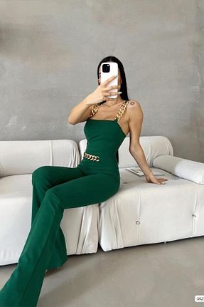 سرهمی سبز زنانه بند دار Deafox - کد 745799531