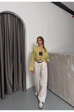 پیراهن سبز زنانه اورسایز timagna - کد 896133198