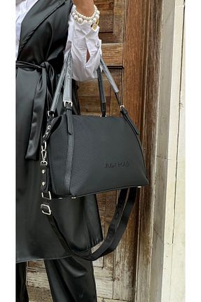 کیف دوشی مشکی زنانه چرم مصنوعی Just Polo - کد 867002811