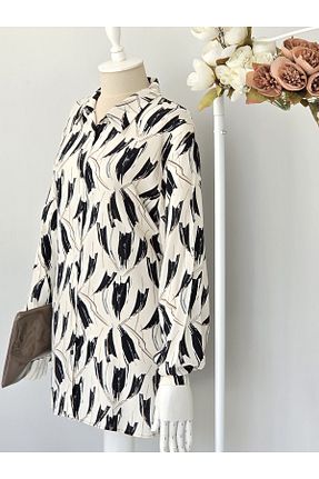 پیراهن سایز بزرگ مشکی زنانه سایز بزرگ ENDAMIM - کد 896145731