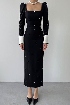 لباس مشکی زنانه بافتنی bayansepeti - کد 896154434