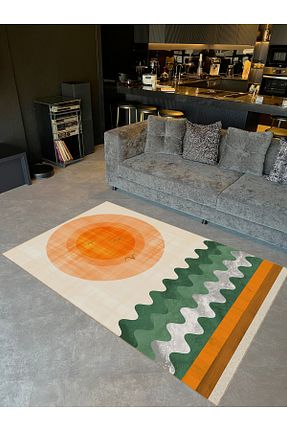 فرش رنگی قابل شستشو Rugs Modern Halı - کد 896166907