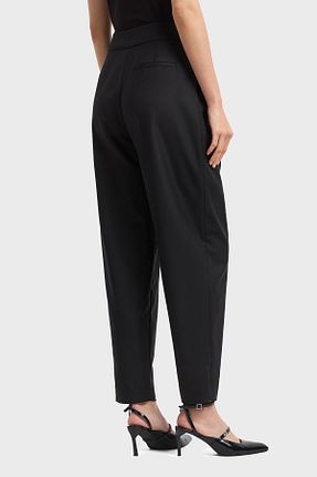 شلوار مشکی زنانه مخلوط پلی آمید Armani Exchange - کد 897430134