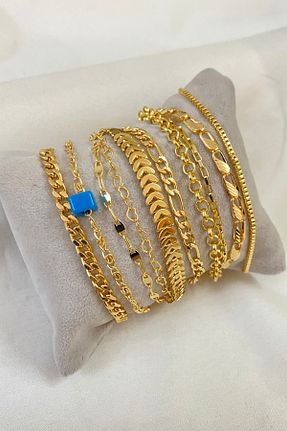 دستبند جواهر طلائی زنانه KOBA - کد 896206472