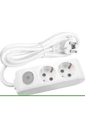 کابل افزودنی پریز گروهی سفید 2 VİKO - کد 896203057