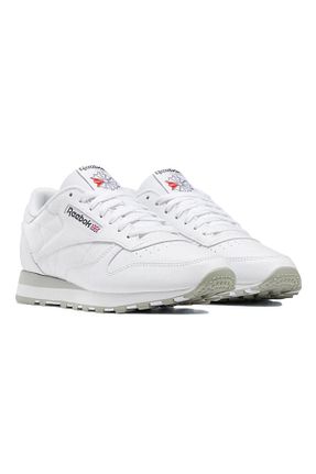 کفش اسنیکر سفید زنانه بند دار Reebok - کد 752842534