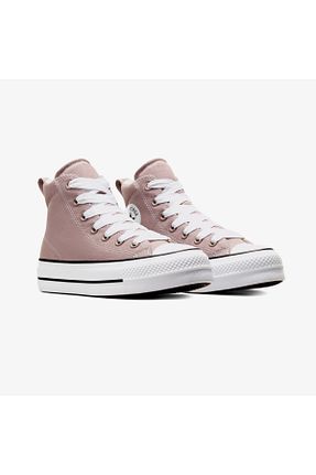 کفش اسنیکر صورتی زنانه بند دار Converse - کد 896240593