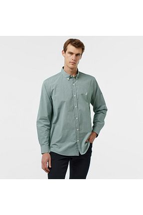 پیراهن سبز مردانه رگولار Nautica - کد 865227811