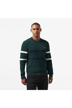 پلیور سبز مردانه رگولار Lacoste - کد 866720407