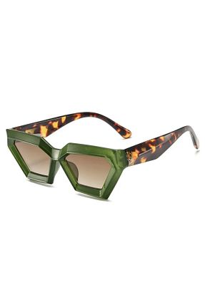 عینک آفتابی سبز زنانه UV400 Toz Vintage - کد 744336654