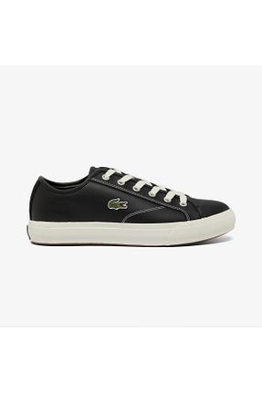 کفش اسنیکر مشکی مردانه بند دار Lacoste - کد 877500151