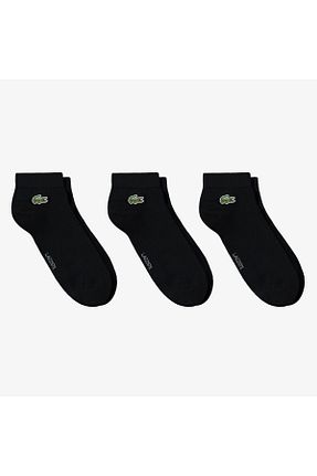 جوراب مشکی زنانه پنبه ای Lacoste - کد 769978016