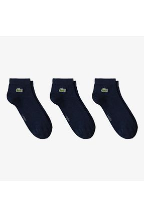 جوراب سرمه ای زنانه پنبه ای Lacoste - کد 769983443