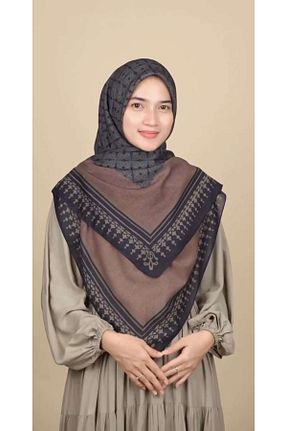 دستمال گردن بژ زنانه پنبه ای ZENİPEK - کد 896287045