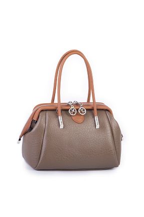 کیف دستی قهوه ای زنانه ابعاد کوچک Nas Bag - کد 897438582
