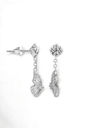 گوشواره نقره زنانه 925 عیار jelux silver - کد 793552119