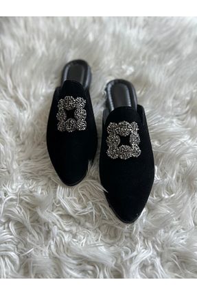 دمپائی مشکی زنانه نبوک GOFRE - کد 935875336