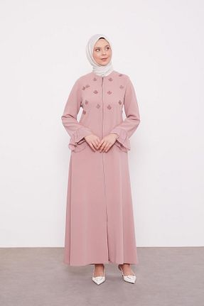 کلاه و ابایا صورتی زنانه بافتنی Levidor - کد 896302249