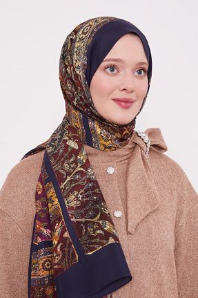 شال سرمه ای زنانه ویسکون Levidor - کد 896323389