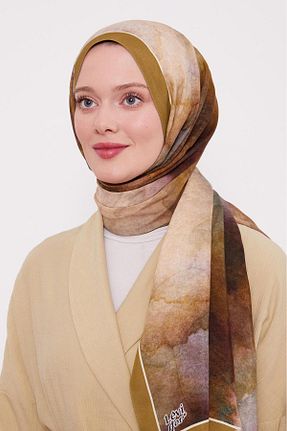شال سبز زنانه ویسکون Levidor - کد 896322517