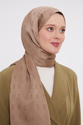 شال قهوه ای زنانه پلی استر Levidor - کد 896299554