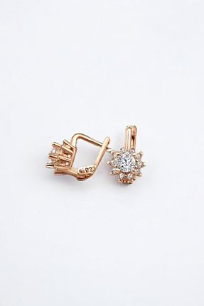 گوشواره نقره سفید زنانه 925 عیار jelux silver - کد 43255210