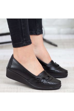 کفش کلاسیک مشکی زنانه چرم مصنوعی KAOF SHOES - کد 145676810