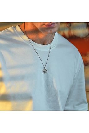 گردنبند نقره مردانه 925 عیار ipek silver - کد 896339419