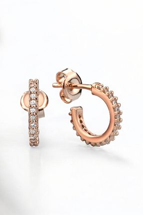 گوشواره نقره سفید زنانه 925 عیار jelux silver - کد 60138244