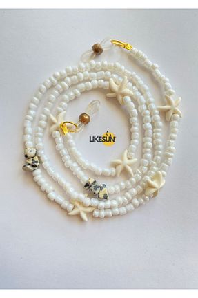 اکسسوری عینک سفید زنانه LiKESUN HOME - کد 896356677