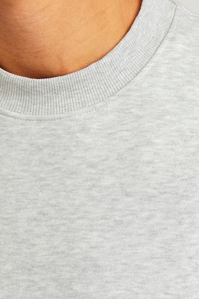 سوئیشرت طوسی مردانه ساده Jack & Jones - کد 867672047
