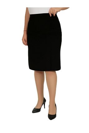 دامن مشکی زنانه بافتنی Butik - کد 384816467