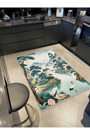 فرش رنگی قابل شستشو Rugs Modern Halı - کد 896410079