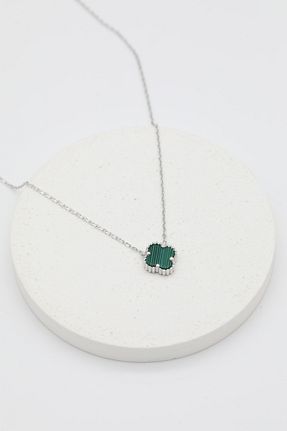 ست نقره سبز زنانه زیرکن Inure Jewelry - کد 896416881