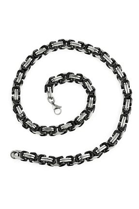 گردنبند استیل ( فولاد ) طوسی استیل (فولاد) Kafdağı HOME - کد 896431358