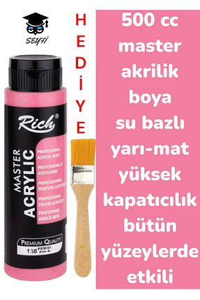 رنگ اکریلیک رنگی SEYFİKİRTASİYE - کد 896450569