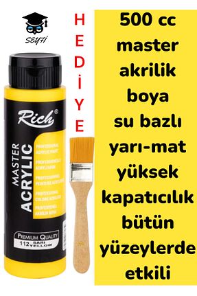 رنگ اکریلیک رنگی SEYFİKİRTASİYE - کد 896450618