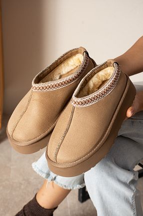 بوت / نیم بوت بژ زنانه جیر SHOESTEP - کد 897605846