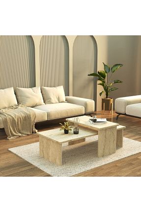 میز جلو مبلی سفید Suntalam Cool Home - کد 846985604