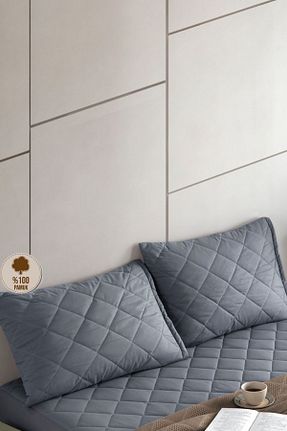 محافظ بالش طوسی پنبه ای Formeya - کد 99044346