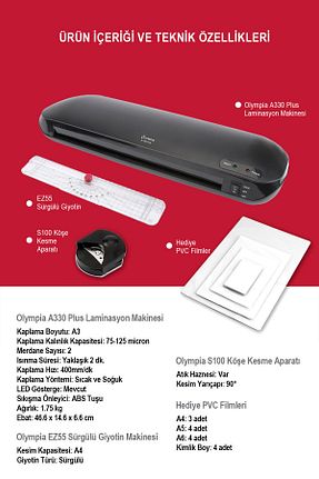 ماشین صحافی و لوازم صحافی Olympia - کد 7123695