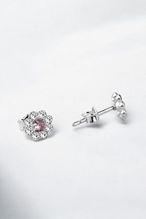 گوشواره نقره سفید زنانه 925 عیار jelux silver - کد 260085152