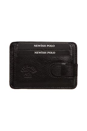 کیف پول مشکی مردانه ابعاد کوچک Newish Polo - کد 896540970