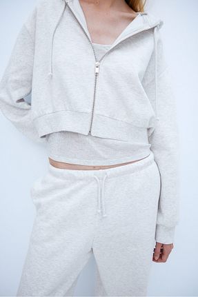 ساق شلواری طوسی زنانه پنبه ای H&M - کد 898626370