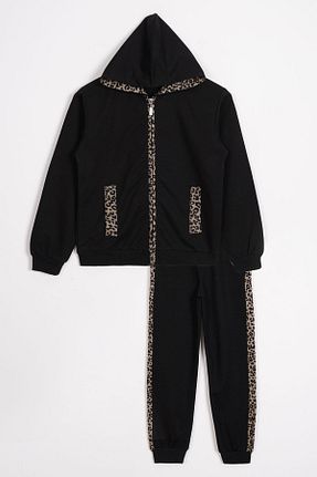 ست بالاتنه و پائین تنه مشکی بچه گانه بافتنی zepkids - کد 897620939