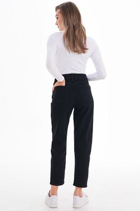 شلوار جین طوسی زنانه پاچه ساده MissThetis - کد 896548018