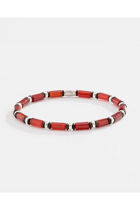 دستبند نقره سفید مردانه 925 عیار MEKS JEWELS - کد 767182966